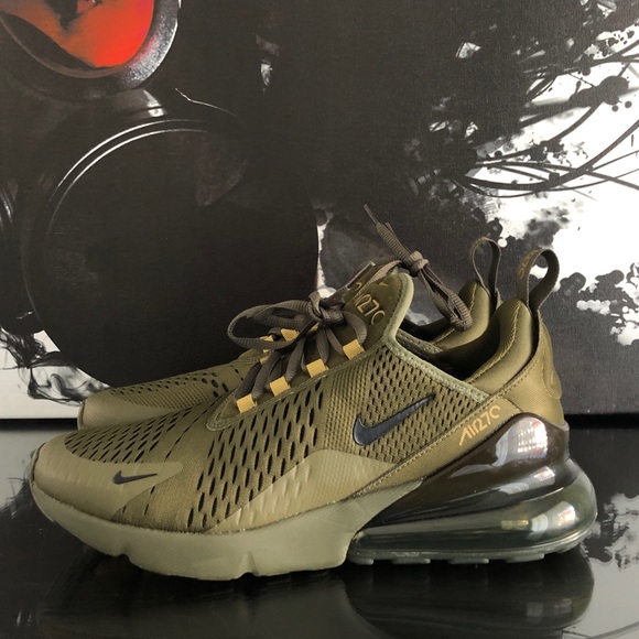 MENS NIKE AIR MAX 270 OLIVE CANVAS | NEW - Picture 3 of 8